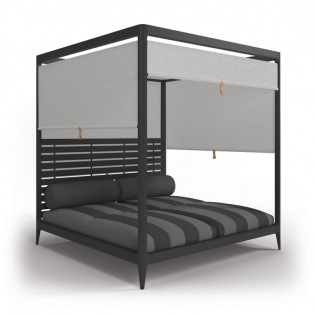 Gloster LODGE Daybed mit Vorhang