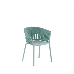 Fast RIA Armlehnstuhl, Lehne voll geschnürt