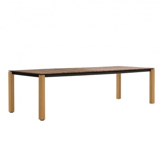 Oasiq MACHAR Tisch 240x100 cm, Gestell Teak