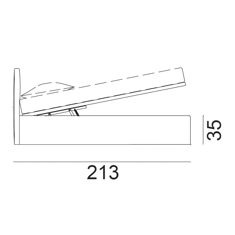 Gervasoni BEDS Linea Bett - mit optionalen Bettkasten CV1
