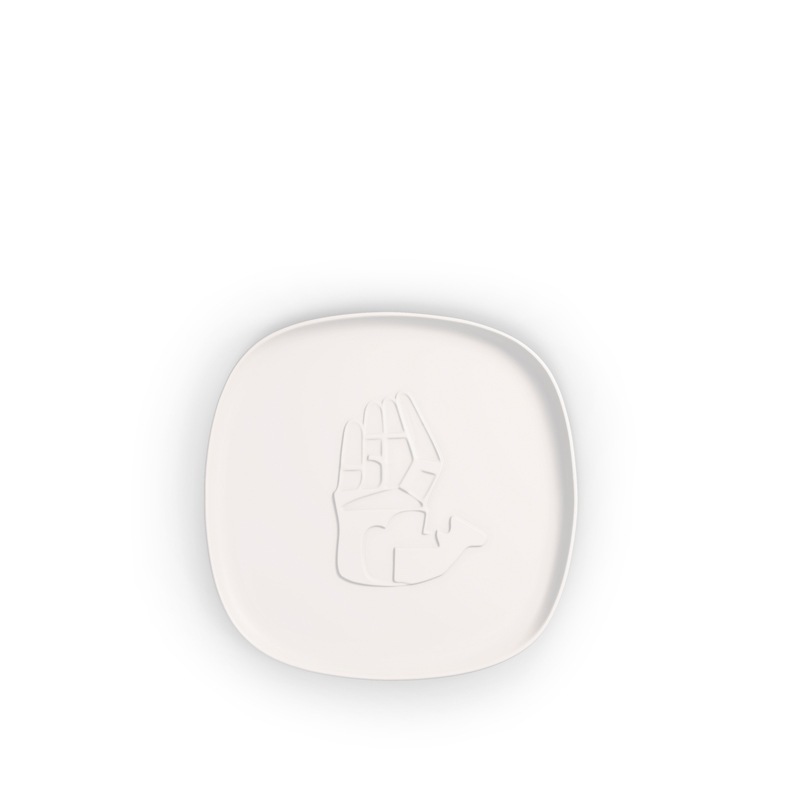 Cassina GNR Chandigarh Tablett 33x33 cm